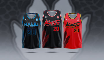 Kaiju Baits Basketball Singlet