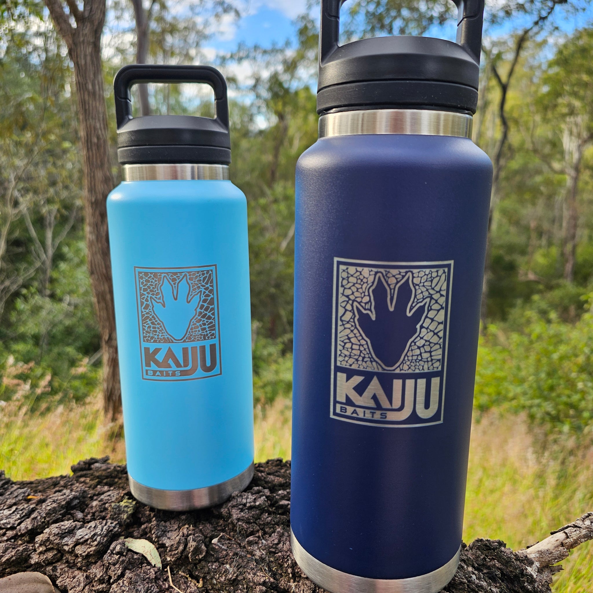 Kaiju Baits Insulated Water Bottle – Hydration for the Hunt